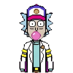 Cool rick sprite