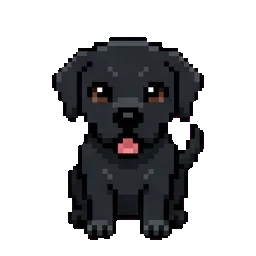 Black Douglas plushie sprite
