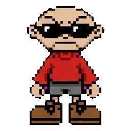 Número 1 sprite