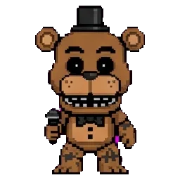 Withred Freddy sprite