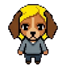 Dog Woman sprite
