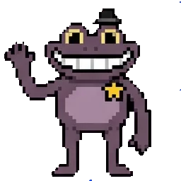 Sheriff Toadster sprite