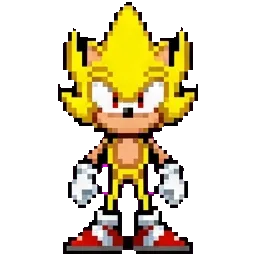 Super Sonic sprite