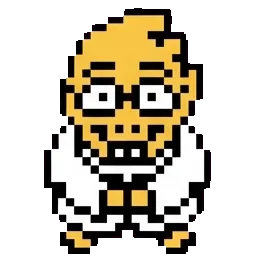 Alphys the Royal Scientist sprite