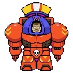 Captain (From "Space King") sprite