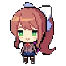 Monika sprite
