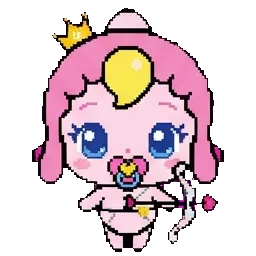 Cupidping Teenieping Baby Cupid sprite