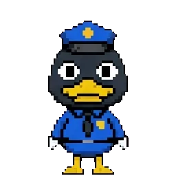 Officer Duckman sprite