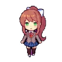 Monika sprite