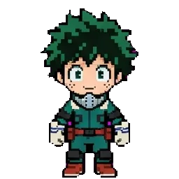 Izuku midoriya sprite
