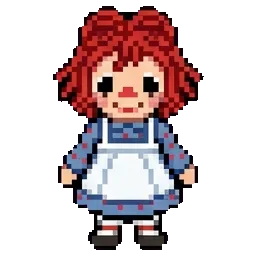 Raggedy sprite