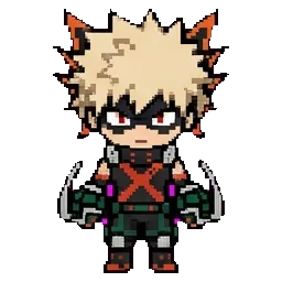 Katsuki Bakugou sprite