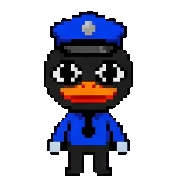 Duck officer sprite