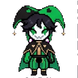 Harlequin sprite