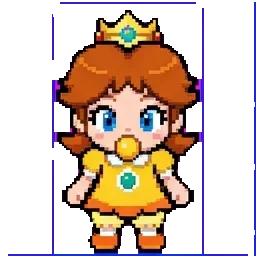 Princess Daisy sprite