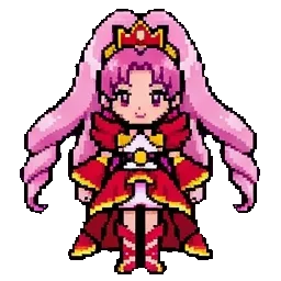 Cure Scarlet sprite