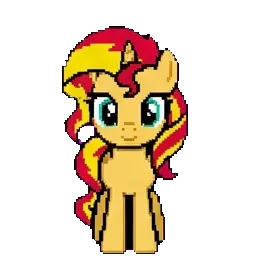 Sunset Shimmer sprite