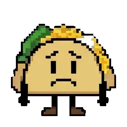 Sad Taco sprite