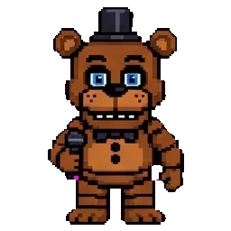 Withired freddy sprite
