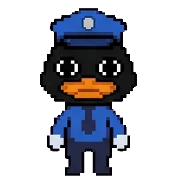 Officer Duckman sprite