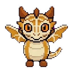 Waffle wyrm sprite