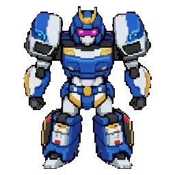 Blue cop sprite