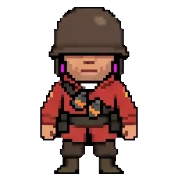 RED Soldier sprite