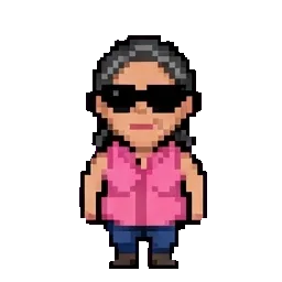 Laura Terrazas Game sprite