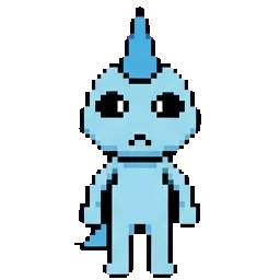 Haru Blue sprite