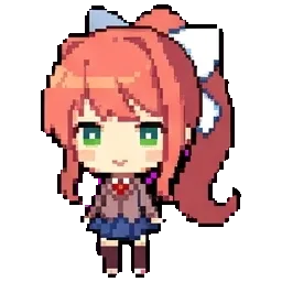 Monika sprite
