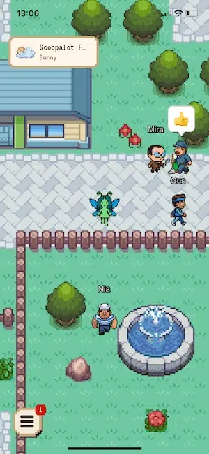 Redbean: Free Cozy Life Sim With Your Own Characters 9 user screenshot of Redbean gameplay a free cozy life sim for android and ios