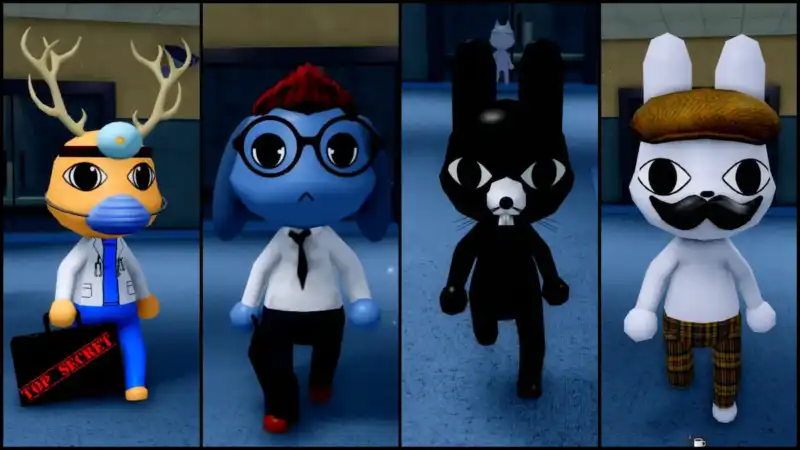 Animal Hospital Roleplay: How to play with your favorite characters 2026 1 Animal Hospital roleplay with characters in Redbean screenshot of dr harlow, ron from accounting, ratthew and barney