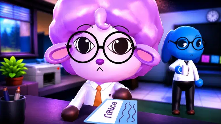 Animal Hospital Roleplay: How to play with your favorite characters 2026 5 Animal Hospital fan roleplay game on Roblox screenshot of Ron and Secretary