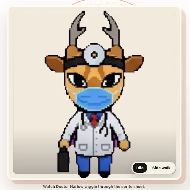 Roblox Animal Hospital Characters & How to Recreate Favorite Ones In Redbean 9 dr harlow animal hospital created in redbean