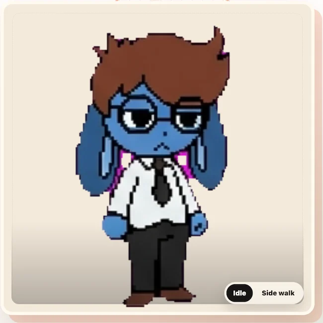 Free Animal Hospital OC Maker: 3 Best Ways to Create Your OC 10 Ron from Accounting recreated as a pixel Animal Hospital OC in Redbean