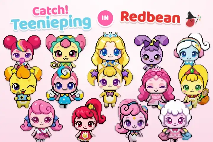 Catch! Teenieping OC Maker: Build An Alive Character With Redbean 3 Pixel version of Catch Teenieping OCs created by users with Redbean - a Teenieping OC maker