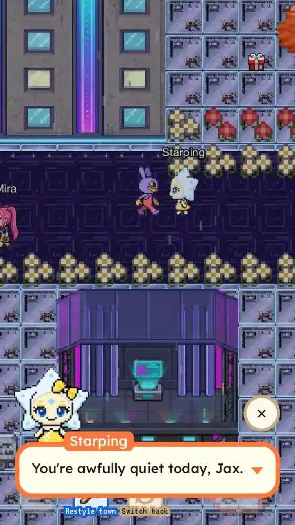Catch! Teenieping OC Maker: Build An Alive Character With Redbean 13 Catch! Teenieping Starping talking to Jax from The Amazing Digital Circus in Redbean