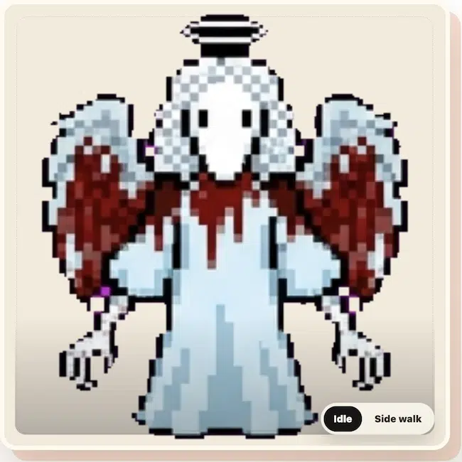 How to Create & Play The Walten Files OC in Redbean 2026 9 Rosemary Walten Files OC recreated as a playable pixel character in Redbean